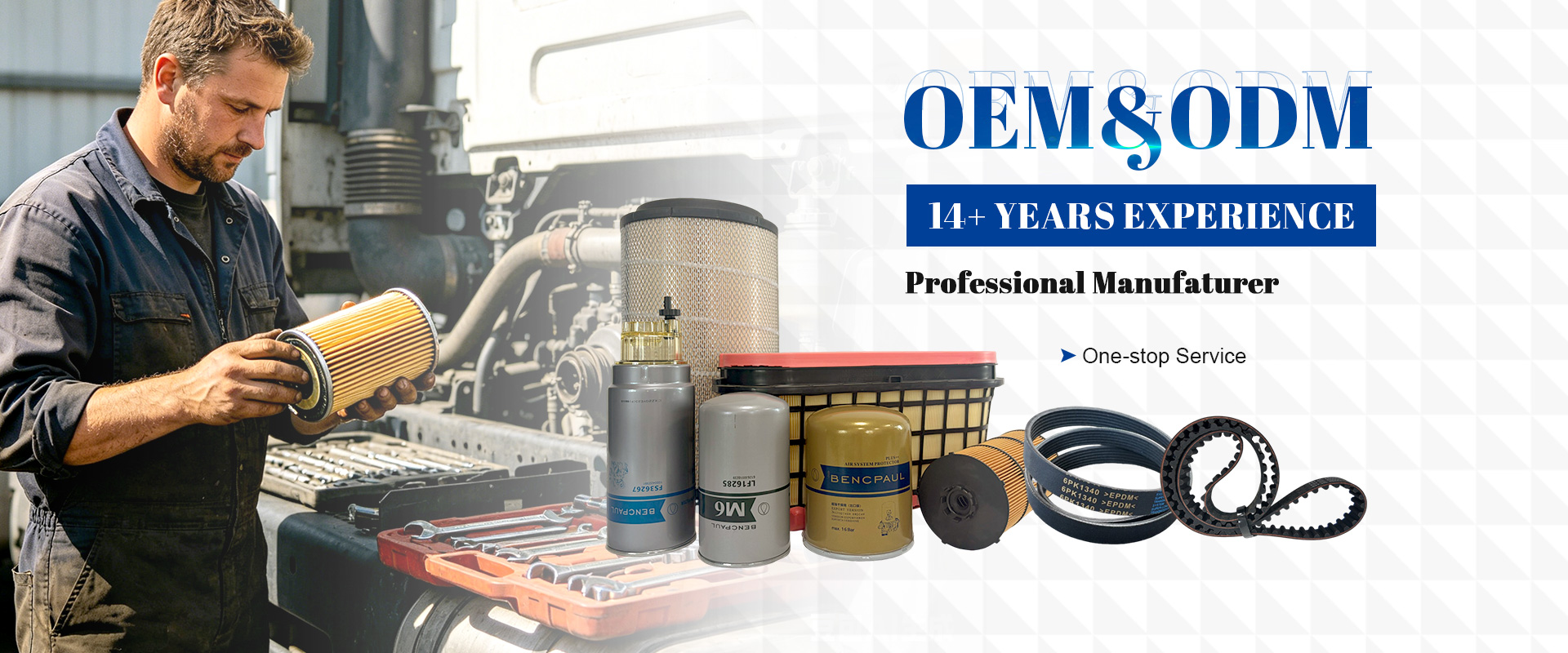 BENCPAUL Truck Filter and Vehicle Belt Supplier