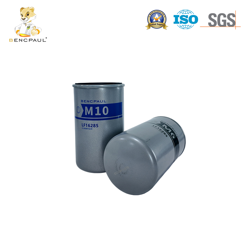 Efficient Spin-On Oil Filter for Commercial Truck Diesel Engine with Imported Filter Media And Long Service Life LF16285