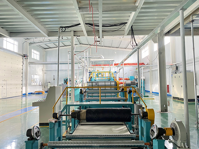 Belt production line