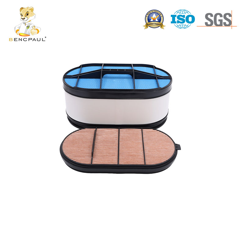 Dust Capture Honeycomb Air Filter for Commercial Vehicle Engine with Moisture Resistant Material 17801-E0230
